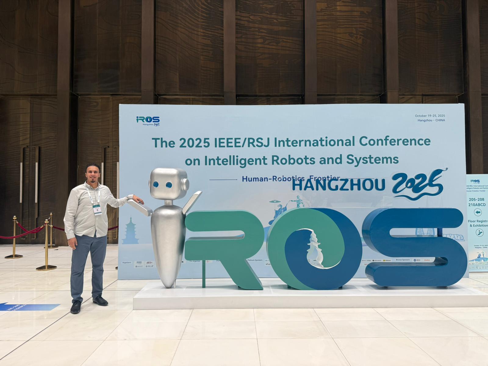 Presenting at IROS 2025 in Abu Dhabi